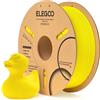 ELEGOO PLA Filamento Stampante 3D 1.75mm Giallo 1KG | Precisione Dimensionale +/- 0.02mm, per La Maggior Parte delle Stampanti 3D