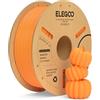 ELEGOO PLA+ Filamento Stampante 3D 1.75mm Arancione 1KG | PLA Plus per Stampante 3D, Precisione Dimensionale +/- 0.02mm, per La Maggior Parte delle Stampanti 3D