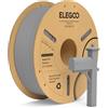 ELEGOO PLA+ Filamento Stampante 3D 1.75mm Grigio 1KG | PLA Plus per Stampante 3D, Precisione Dimensionale +/- 0.02mm, per La Maggior Parte delle Stampanti 3D