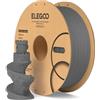 ELEGOO PLA Filamento 1,75 mm Contiene Polvere Di Pietra Grigio Cemento 1KG | Precisione Dimensionale +/- 0,02 mm Cartone PLA Bobina Di Stampa 3D Filamento