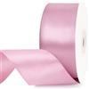G2PLUS Nastro Raso Rosa Cipria,40mmx22m Nastro Regalo Doppia Faccia | Nastro Decorativo per Confezioni Regalo,Matrimoni,Natale,Feste,Bouquet,Fiocchi,Cucito e Fai da Te