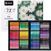 Artecho - Set di 72 Strong Colori Pastelli ad Olio per Pittura Artistica, Disegno, Miscelazione, Ombreggiatura, Forniture d'arte per Principianti, Adulto, Ottimo Regalo di Natale.