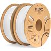ELEGOO PLA+ Filamento Stampante 3D 1.75mm Bianco 2KG | PLA Plus per Stampante 3D, Precisione Dimensionale +/- 0.02mm, per La Maggior Parte delle Stampanti 3D