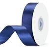 G2PLUS Nastro Raso Blu Scuro,25mmx22m Nastro Regalo Doppia Faccia | Nastro Decorativo per Confezioni Regalo,Matrimoni,Natale,Feste,Bouquet,Fiocchi,Cucito e Fai da Te