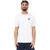 Blauer T-Shirt Uomo Bianco T-Shirt Casual con Stampa Logo al Petto XXXL