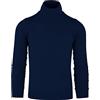Cashmere Zone CZ-Dolcevita Uomo Viscosa Morbida Lupetto Collo Alto Elegante Maglione Sottogiacca Slim Fit Maglia Invernale