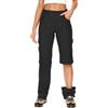 Faysfad Walking Trousers Women Cargo Pants Waterproof Summer Quick Dry Convertible Stretch Outdoor Casual UPF 50 Hiking Zip off