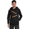 Mister Tee Mt2704-Felpa con Cappuccio con Lacci Maglia di Tuta, Nero, S Uomo