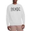 AC/DC ACDC Paisley Logo Crew Sweatshirt Pullover Unisex - Adulto (Pacco da 1)