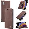 Phernykas Custodia Portafoglio Libro RFID Magnetica per iPhone XS MAX | Flip Book Cover in pelle PU, Porta Carte, Protezione astuccio, Telefono Libretto Case per iPhone XS MAX, Vion-rosso