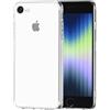 NEW'C Cover per iPhone SE (2ª Generazione) 2020, Trasparente Antiurto | 4,7 Pollici, TPU Morbido, Silicone Gel, Antiurto, Antigraffio, Sottile