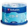 Verbatim Standard 120 mm CD-R Media 700 MB 50 Pezzo(i) - CD-RW vergini (CD-R, 700 MB, 50 Pezzo(i), 80 min, 52x, Scatola per torta)