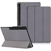 DINGGUAGUA Custodia per Samsung Galaxy Tab S10 Ultra /S9 Ultra /S8 Ultra 14.6 Zoll SM-X920/X926B/X910/X916B/X918U/X900/X906 Tablet,Cover con Funzione Supporto e Auto Sveglia/Sonno,Grigio