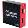 TreasLin Game Scheda di acquisizione Video USB 1080p 60fps per PS5,PS4,Switch Wii U DSLR Xbox su OBS,XSplit,Twitch,Youtube Supporta Windows,Mac,4K zero latenza HD Loopout.320.