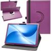 MAMA MOUTH compatibile con DOOGEE U12 Custodia,Cover in pelle PU a rotazione a 360°per DOOGEE U12/DOOGEE U12-V/DOOGEE U12 VIP da 12 pollici Tablet,colore viola