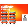 Gillette Fusion5 Lamette di Ricambio per Rasoio, Confezione da 8 Lamette, Pacchetto per Casella Postale
