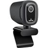 HomeVortex Webcam streaming 4K per giochi online e vlog (2K) | Ideale per riunioni zoom, lezioni online, webinar, lavoro remoto, compatibile con Windows e Mac