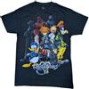 Disney T-shirt Disney Kingdom Hearts Topolino Paperino Pippo nera M mai usata da uomo