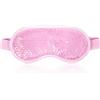 ACWOO Maschera per Occhi, Maschera Occhi Freddo Riutilizzabile, Maschera Ghiaccio Occhi a Caldo e a Freddo per Occhi Gonfi, Occhi Stanchi, Mal di Testa, Hangover, Emicrania (B-rosa)