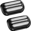 ACWOO 53B Testina Rasoio Serie 5, 2PCS 53B Testina di Ricambio Compatibili con Braun S5/6 53B Sostituzione Parti per 5018S 5049S 5762 5764 6075CC 6020S 6040CS 7020S 7025S, Uso a Secco o Sotto Acqua