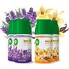 Airwick Freshmatic Kit Profumatore per Ambienti Ricariche: 2 Lavanda in Fiore, 2 Vaniglia e The Bianco, 4x250ml