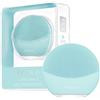 FOREO LUNA mini 3 Spazzola pulizia viso - Compatto - Massaggio viso hi-tech, silicone ultraigienico - Pulizia semplice - Detergente viso hi-tech - Collegabile tramite app - Mint