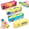 OPEIXSAYKOC 4 Pezzi Butter Squishy, Giocattolo da Spremere di Burro | Squishies Butter Lento, Squishies Squeeze Giocattoli Decompressione, per Esercizio Alle Mani e Alleviare lo Stress