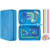 FICOFISE Activity Board Sensoriale in Silicone, Giochi Sensoriali Autismo Antistress | Con 36 Corde, Giocattolo Sensoriale Fidget Toys, Giochi Autismo Portatili, per Lenire Stress Ansia ADHD Bambini Adulti