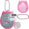 BCWEGION Custodia in silicone di ricambio per Tamagotchi Uni, pellicola protettiva per Tamagotchi Uni Band accessori per animali domestici (custodia in silicone rosa e pellicola protettiva)
