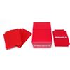 docsmagic.de Deck Box Full + 60 Double Mat Red Sleeves Small Size - Porta Mazzo & Bustine Rosso - YGO