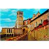 Fxdiy Puzzle Italia Assisi Basilica Di San Francesco Perugia Puzzle da 1000 pezzi per adulti e famiglie Regalo di viaggio in legno Souvenir 30x20 pollici