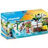 PLAYMOBIL Family Fun 70611, Piscina dei Piccoli, per Giocare con l'acqua, dai 4 Anni