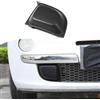 YinanIutos Fendinebbia anteriore per Fiat 500 312 07-15 - senza lampada fendinebbia - copertura in plastica nera di ricambio 1 pezzo (a destra)