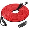 TUNOTYUE 5m 16AWG 12V 24V Cavo di Prolunga da SAE a SAE, Prolunga a 2 Pin per Collegamento/Scollegamento Rapido, per Moto, Auto, Camper, Pannelli Solari