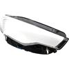 SZSS-CAR Copertura per faro anteriore destro compatibile con Audi A6 C7 2011-22012-2013-2014 Lente trasparente per faro auto Shell Paralume in plastica