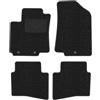Wielganizator Set Tappetini in Moquette su Misura compatibile con Kia Rio III UB, ANTHRA | compatibili con hatchback ; moquette fitta (polipropilene), ca. 6,5 mm, 2300 g/m², granulato antiscivolo ; antiscivolo