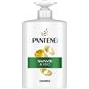 Pantene Pro-V Morbido e Liscio Shampoo 1000ml dispenser, Capelli Crespi e spenti. Pulizia delicata. Protegge i legami dei capelli. Senza silicone. Nutri-Plex