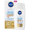NIVEA SUN UV Face Light Daily Fluid Solare Protezione Solare Viso SPF50+ - Media Tinted - Crema Solare - 40ML