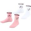 ESPRIT unisex bambini Lovely Heart 2-Pack calzini cotone traspirante