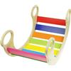 KinderSafe Trave di equilibrio in legno multifunzionale per bambini