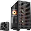 Cougar Case da gaming COUGAR Airface ECO Midi-Tower RGB con 1 porta USB 3.2 Gen 2 Type-C e 2 porte USB 3.0 Type-A, ATX + alimentatore GR 1000 80+ Gold preinstallato