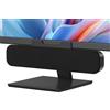 Selius Altoparlante per PC, altoparlante USB, portatile, mini soundbar, plug and play (nero)