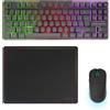 Selius MCPWTKL, Engels US, Kit gaming wireless, DualPro Link 2.4G, Tastiera TKL RGB con illuminazione a "rainbow" + mouse RGB da 3200 DPI con interruttori meccanici + piedini antiscivolo