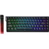 Selius Tastiera da gaming cablata con tecnologia Hall Effect, dimensioni compatte (60%), illuminazione RGB, frequenza di polling 8K