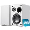 Selius Altoparlanti da libreria | 2x30W passivi | Altoparlanti Hi-Fi con doppi driver in fibra di carbonio | Altoparlanti per DJ