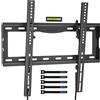 Selius Supporto a parete per televisori da 26 a 65 pollici, inclinabile, con capacità massima di 55 kg e compatibile con standard VESA fino a 400x400 mm