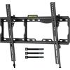 Selius Supporto a parete per televisori da 17 a 86 pollici, con capacità di carico fino a 75 kg, compatibile con standard VESA fino a 600x400 mm