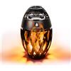 Selius Altoparlante Bluetooth da esterno con effetto luce a fiamma LED, audio stereo di alta qualità, grado di protezione IP65 (resistente all'acqua)