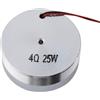 Selius Altoparlante da 50 mm, 4 ohm, 25 watt, con risonanza e bassi potenti