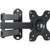 Selius Supporto a parete per monitor, da 13 a 30 pollici, fino a 15 kg, standard VESA 75/100 mm